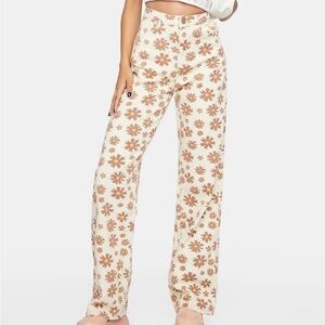Flower power Dolls Kill Y2K inspired jeans